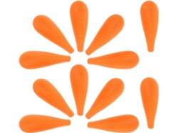 Juego 24 Almohadillas Antideslizantes Plástico Naranja Perchas Mantener Forma Proteger Deformación Ropa