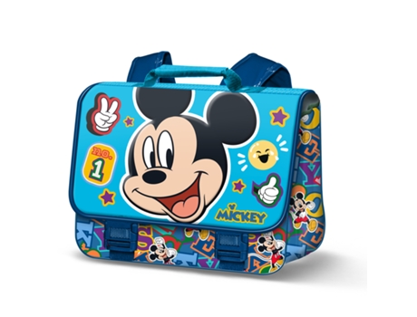 Mickey Mouse Blissy Mochila Cartable 2.0, Naranja