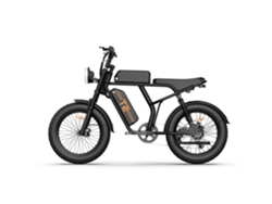 Motor de bicicleta eléctrica T2, batería de 250 W, 48 V, 15,6 Ah, frenos de disco, pedaleo asistido, color negro Urlife