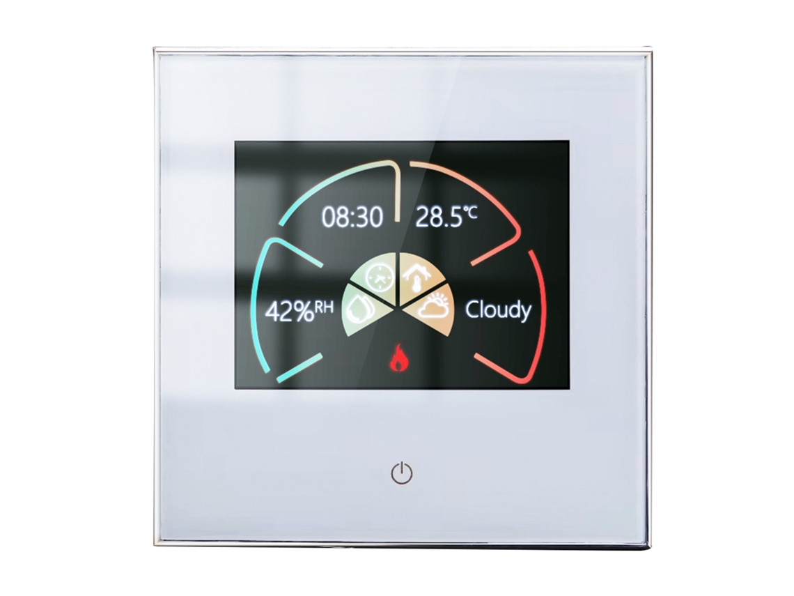 Termostato Inteligente Wifi Programable Con Aplicación Y Control Por Voz Alexa Para Calefacción Doméstica.