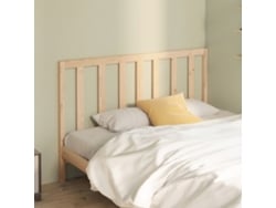 Cabecero De Cama Madera Maciza De Pino 141x4x100 Cm