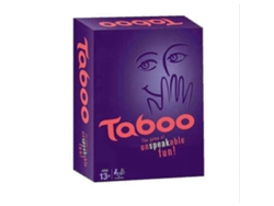 Juego Taboo, juego de mesa clásico con cronómetro y reloj de arena para toda la familia Gusshious