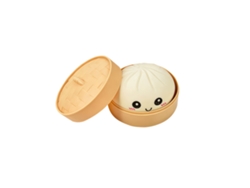 Pelota blanda de color beige, portátil, suave, antiadherente, para aliviar el estrés.