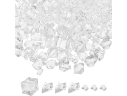 Práctico y reutilizable: Gracias a sus gránulos de hielo de plástico y cubitos de hielo artificiales, estos