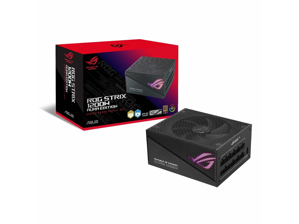 Fuente de Alimentación ASUS ROG STRIX GOLD Modular 1200 W ATX 80 Plus Gold RoHS