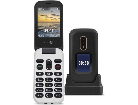 Telefóno Senior DORO 6060 (2.8'' - 4 GB - Negro)