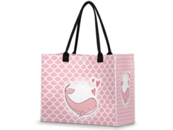 Bolso Grande Tropicallife Asa Superior Estampado Ballena Para Mujeres Niñas Color Xx Large 42 X 17 33 Cm