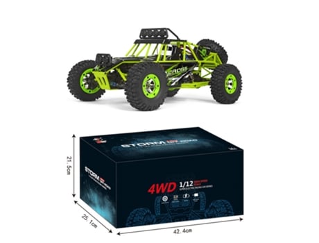 Juguete Teledirigido 1:12 2.4G tracción en las cuatro ruedas coche de escalada