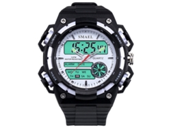 Reloj Deportivo Impermeable Outdoor Led Cuarzo Pulsera Moda Regalo Blanco