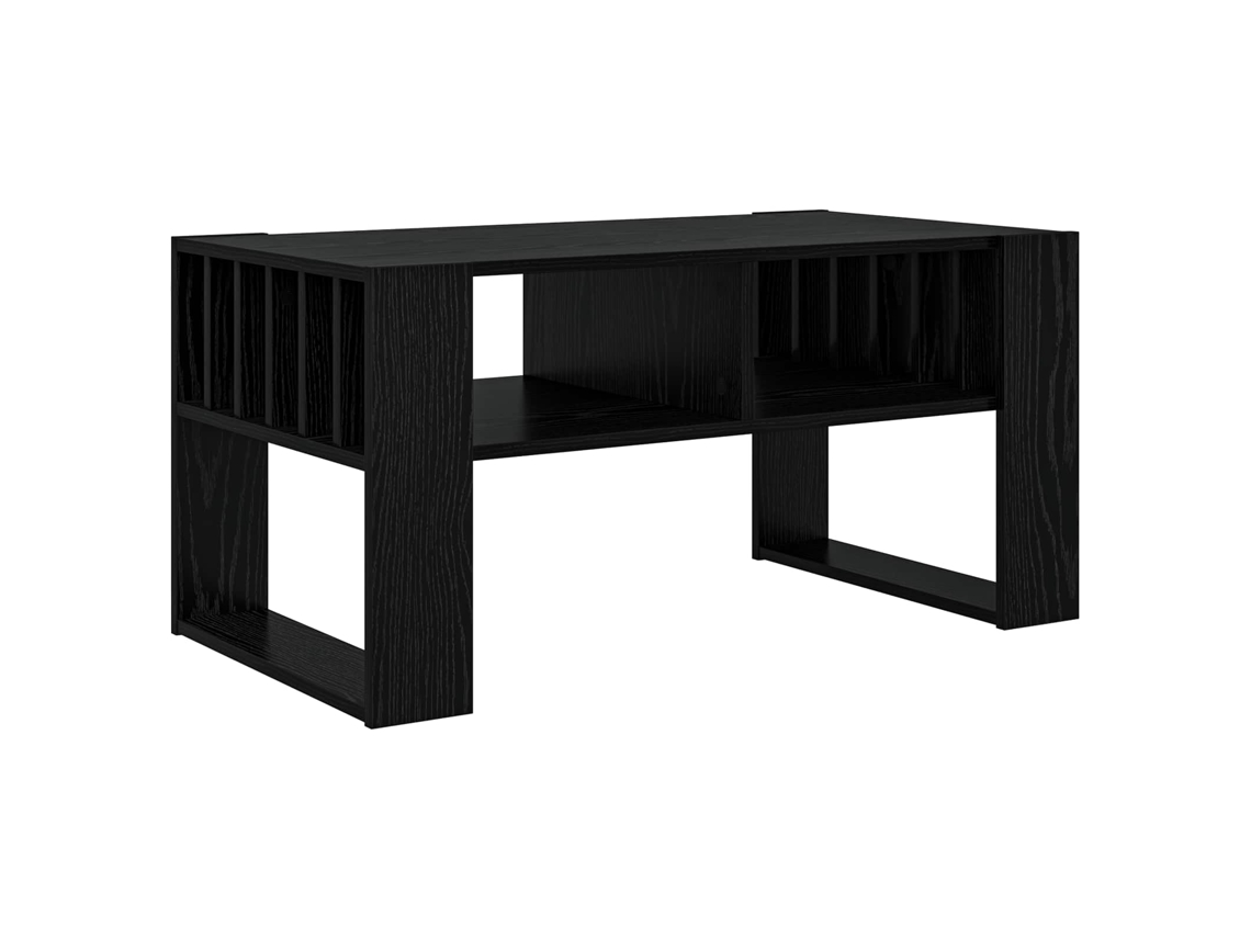 Mesa de centro de roble negro 92 x 49,5 x 45 cm MAISON EXCLUSIVE