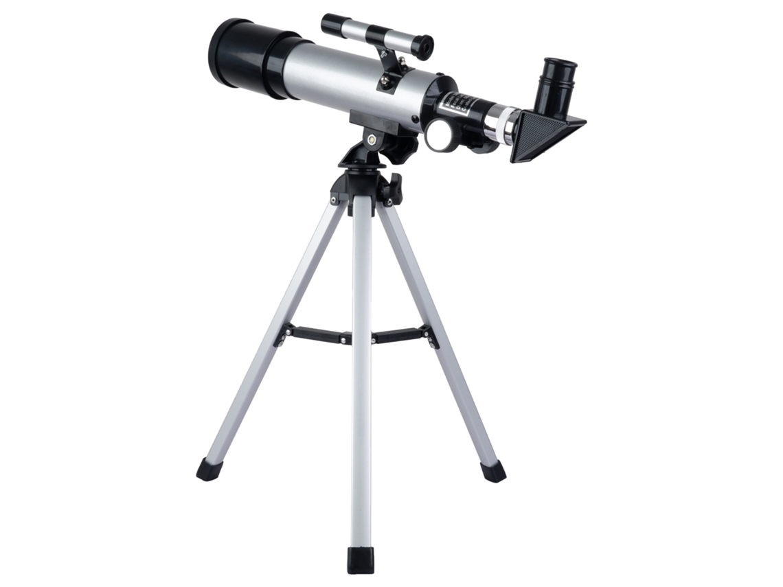 Telescopio astronómico para niños de alta potencia HD con buscador de estrellas Silver Chrui