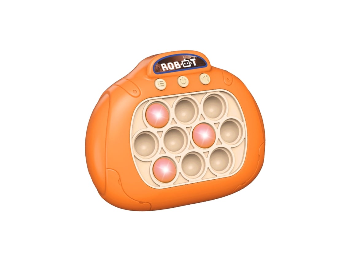 Ats-juego De Golpear Topos Interactivo Educativo Para Niños, Juguete De Golpeo Temprano Desarrollador Naranja