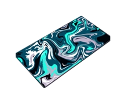 Almohadilla de Escritorio para Teclado Gaming de Expansión Mediana 80X30Cm Base de Goma Antideslizante VENISYMLIS
