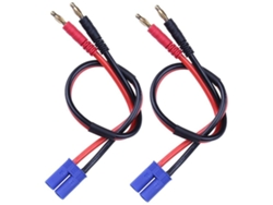 Pieza para Teledirigidos Conector de cable de carga de 2 piezas con enchufe EC5 de 4,0 mm