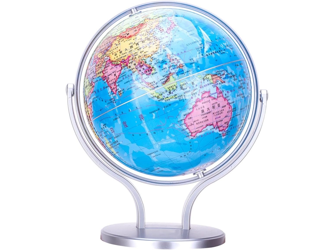 Globo Terráqueo De Escritorio Para Niños Y Niñas, Globo Educativo De Aprendizaje