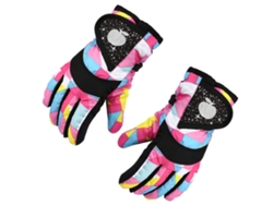 Guantes De Nieve Para Niños Niñas Impermeables Aislantes Abrigos De Invierno Para Esquí Patinaje Ciclismo