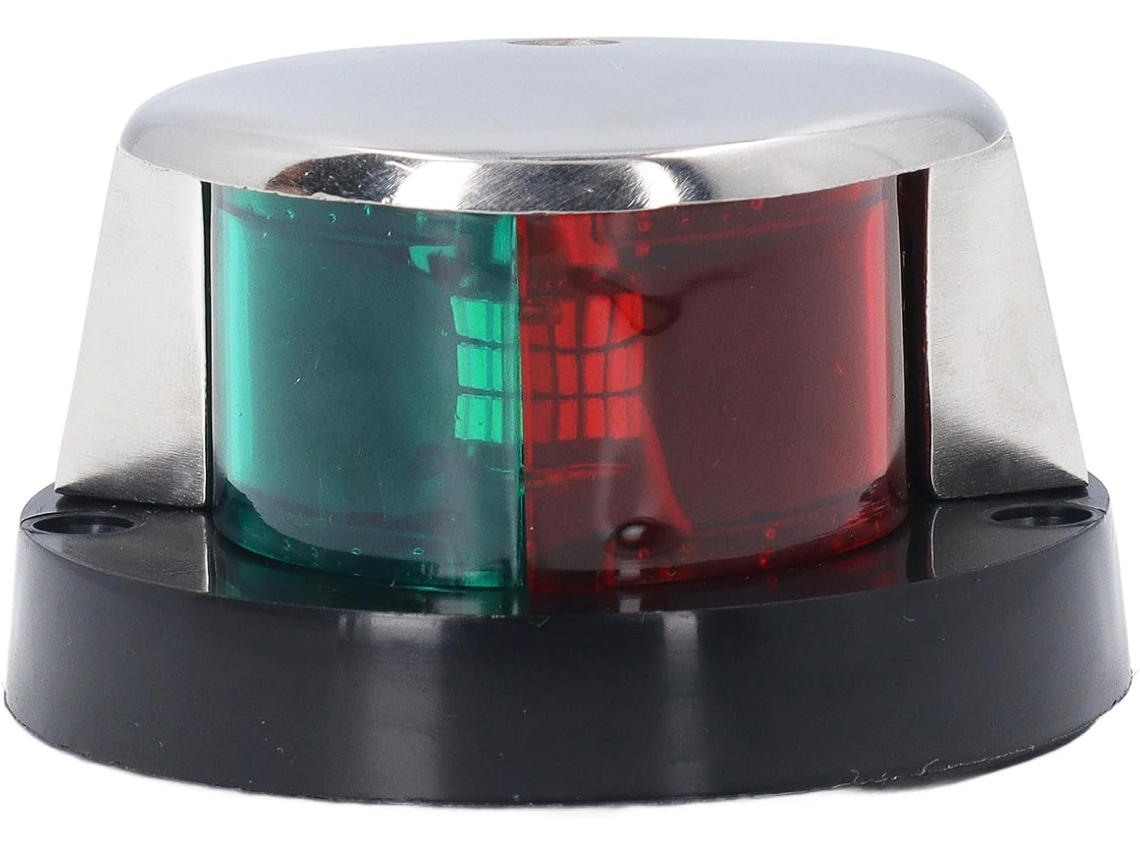 Luz De Navegación Led Para Batería - Bicolor Rojo Y Verde 2 Nm Alta Visibilidad Ip65 Étanche