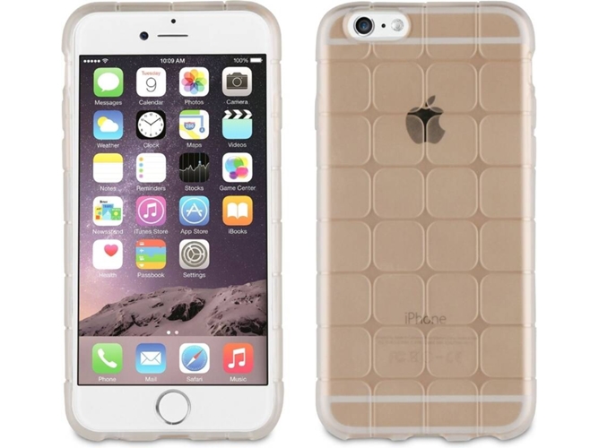 Funda iPhone 6, 6s, 7, 8 MUVIT Life Blanco