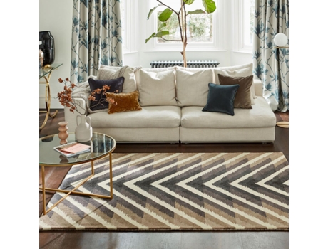 Alfombra HARLEQUIN Makalu (Gris - 140x200 cm)
