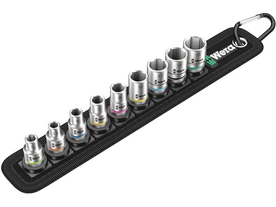 Herramienta WERA Belt A 4 Zyklop 1/4 Socket Set (Tamaño Unico)