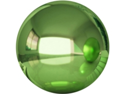 Esfera De Jardín De Acero Inoxidable Kichouse – Bola De Espejo Verde De 9 Cm (3,54 Pulgadas) – Esfera Reflectante De