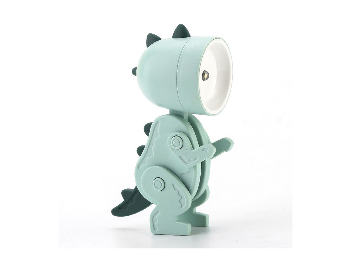 Mini Luz Nocturna Led Cartoon Cute Dinosaurs Lâmpada De Mesa Ornamento De Secretária 