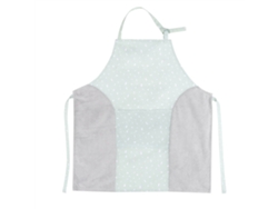 MEOIRUERY Delantal de Limpieza Antisuciedad y Antigrasa para Cocina y Trabajo (Verde)
