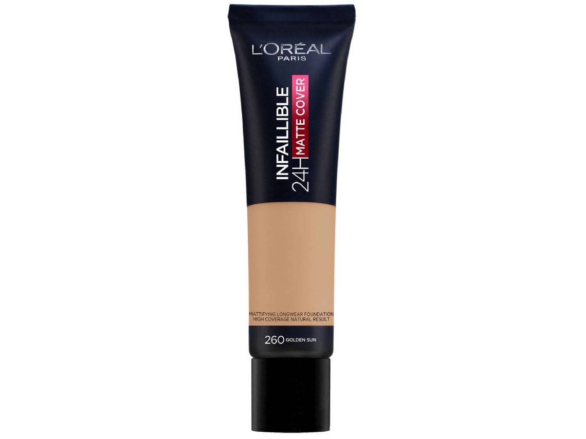 Maquillaje Líquido Infaillible 24H L'ORÉAL Make Up (35 ml) 260-Golden Sun