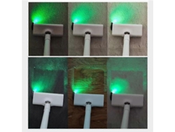 Luces láser para aspiradora, indicador de polvo, lámpara LED, polvo claramente visible bajo la luz, piezas universales para aspiradora