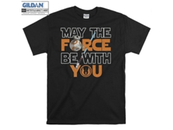 Star Wars Droid Bb 8 May The Force Be With T-shirt Star Wars Unisex Best Sellers Size:m