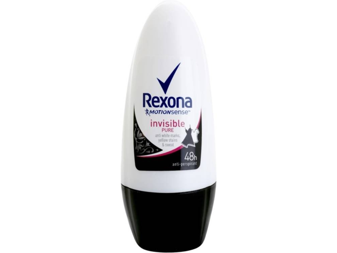 Desodorante REXONA Invisible Pure Antiperspirant Roll-On (50ml)