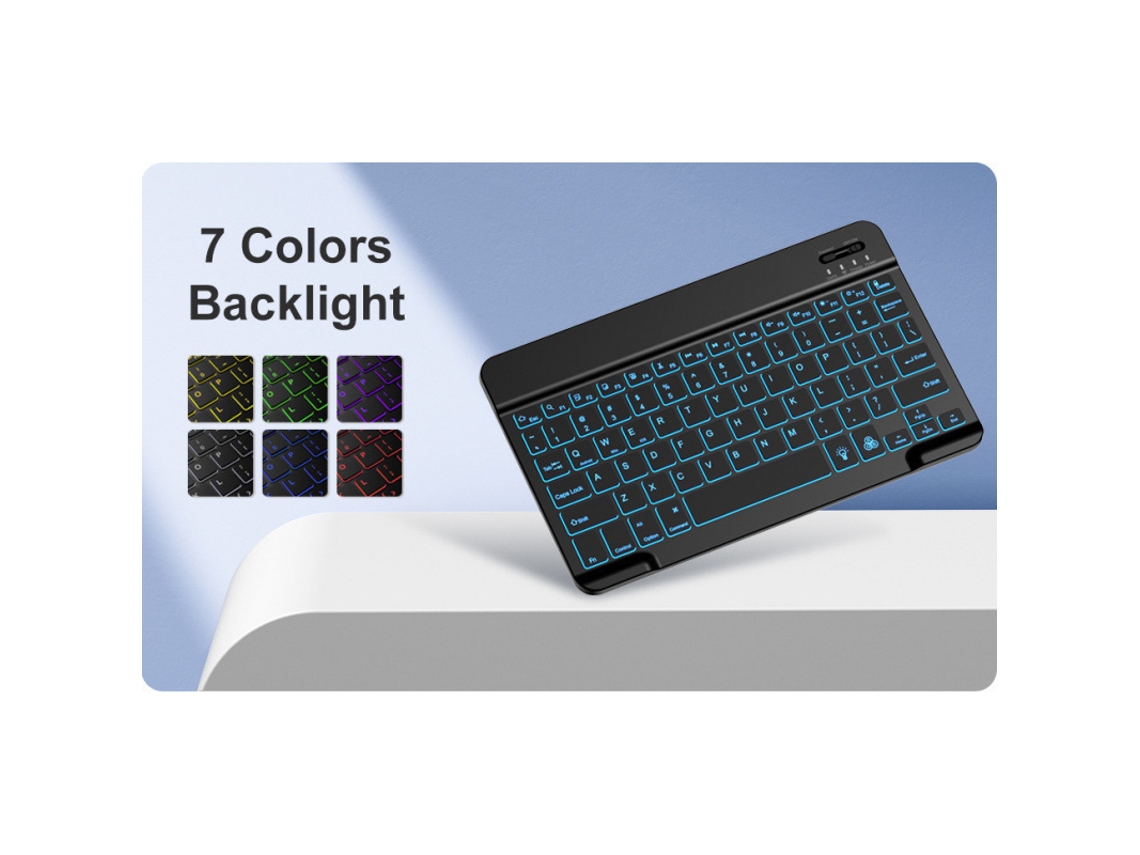 Teclado retroiluminado negro premium para Huawei MatePad Air de 11,5 pulgadas Yunzii