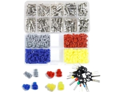 Conectores De Terminales Eléctricos Para Automóviles, Kit De Extracción De Pines Para Automóviles, Terminales Macho Y
