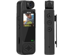 Cámara De Seguridad Con Grabación 1080p Para Fuerzas Del Orden, Visión Nocturna Infrarroja.