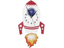 2026-reloj De Pared Mudo Infantil Con Péndulo Regalo Único Diy Decoración Habitación Niños