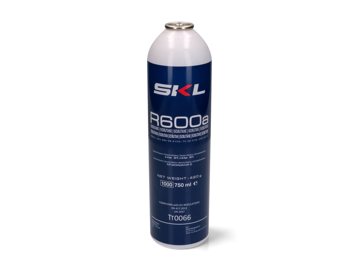 Recarga R600a 420g Sistema De Refrigeración Ref000un