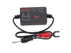 DILWE Probador de batería de Coche Monitor de batería automático Bluetooth 4.0 12V Probador de Detector de Fallas de batería