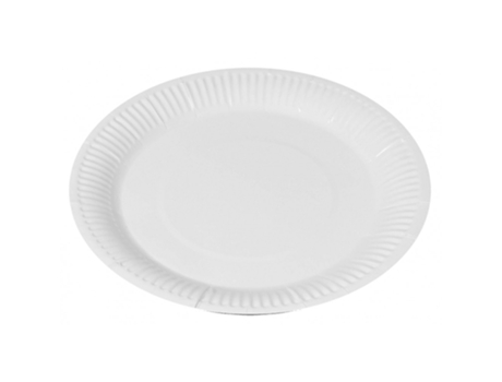 Pack 10 Platos Cartón Eco Biodegradable 23Cm GENÉRICO