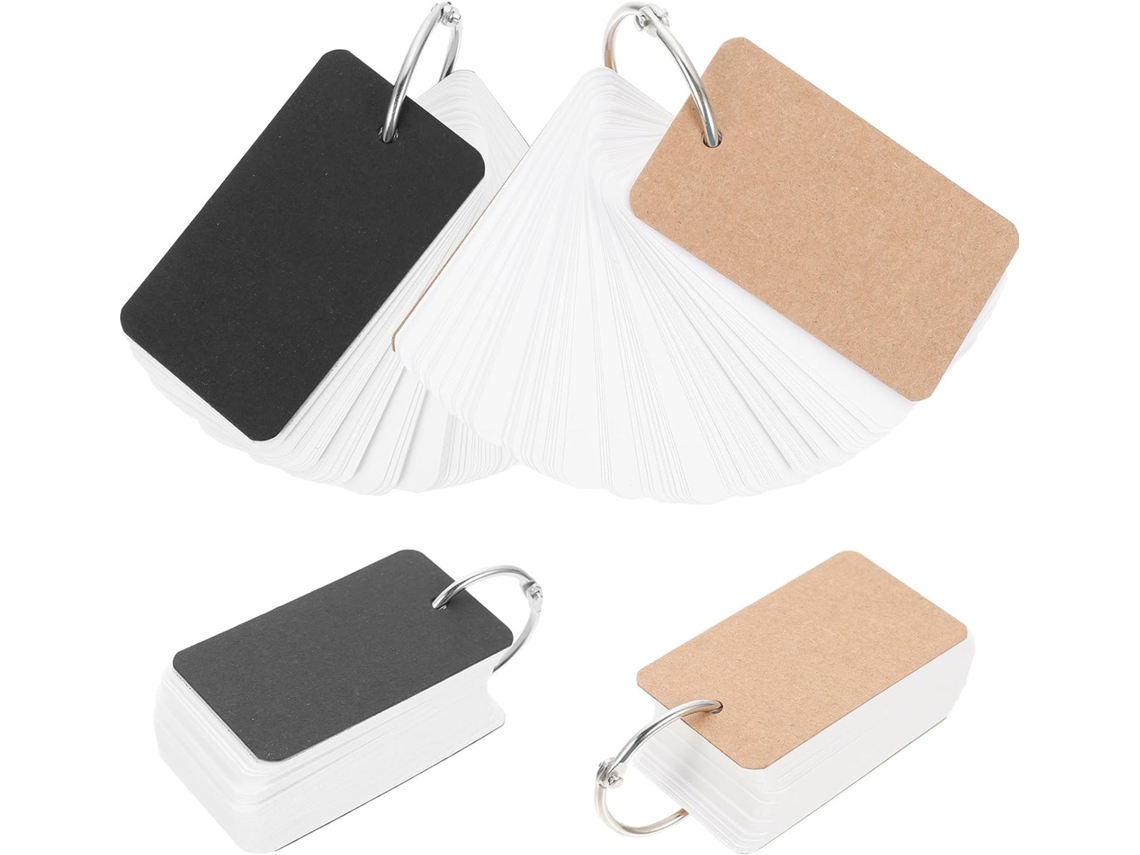 4 Juegos De Cartas En Blanco Para La Escuela, Tarjetas De Aprendizaje