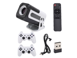 Proyector De Consola De Juegos Con Controladores Inalámbricos Que Admite Proyección En Pantalla 4k