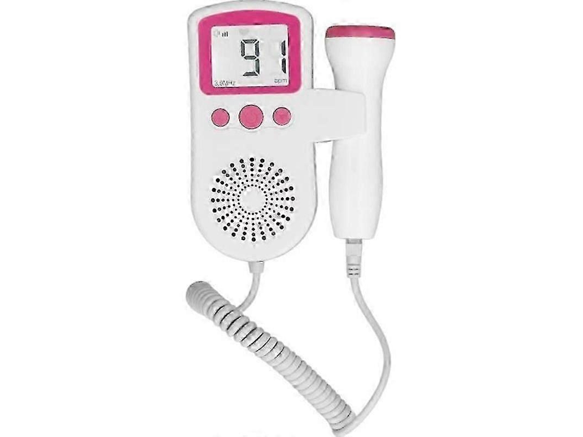 Monitor de frecuencia cardíaca fetal Drfeify para detección de embarazo, pantalla LCD de 30 MHz, insonorizado, tienda Jinyubo