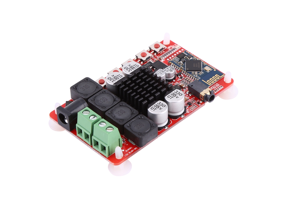 Placa De Amplificador De Potencia Integrado Digital Tda7492 50w+50w Con Bluetooth Csr8635 V4.0