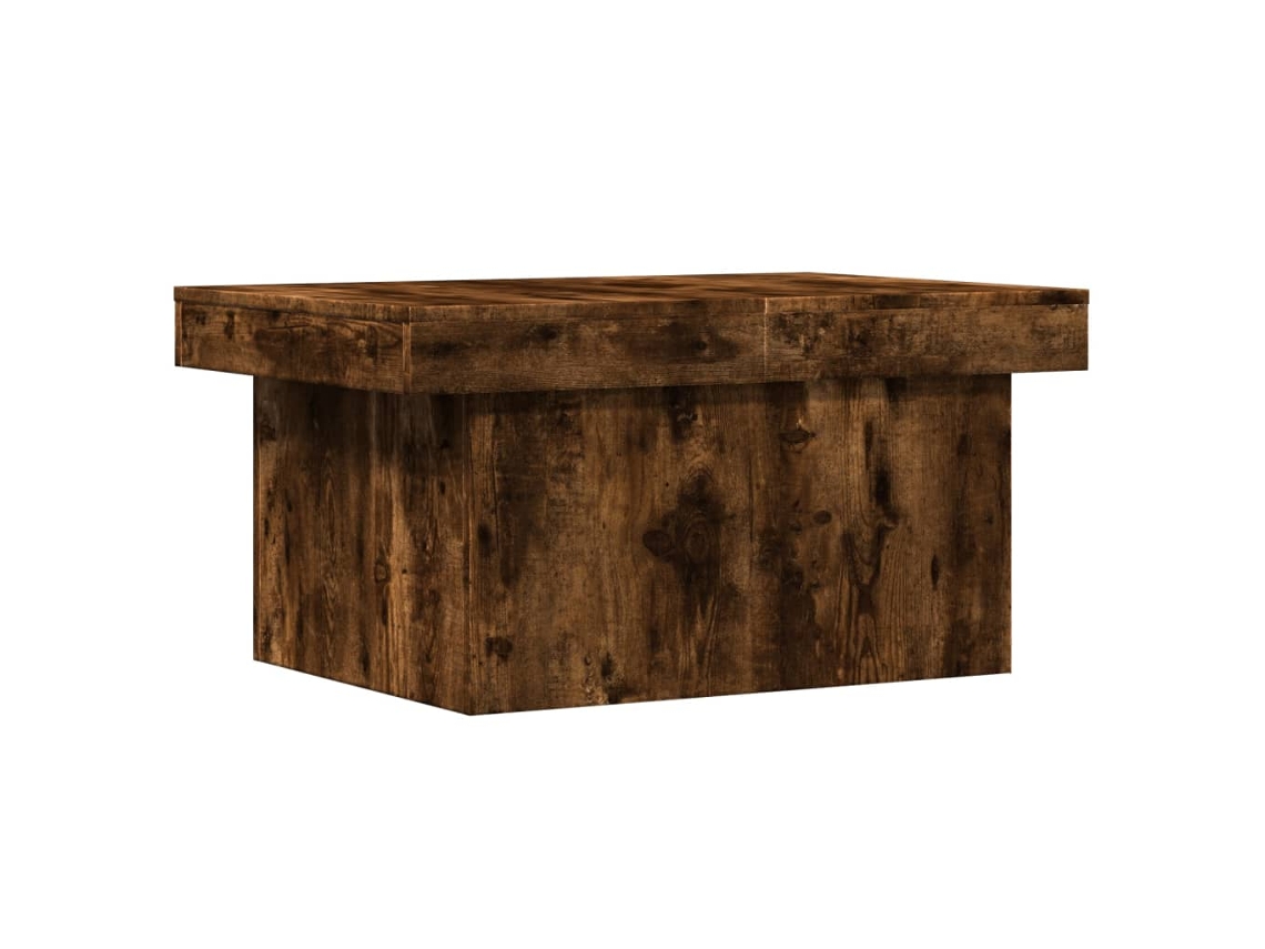 Mesa de centro de madera de roble ahumado, MAISON EXCLUSIVE, 80x55x40 cm