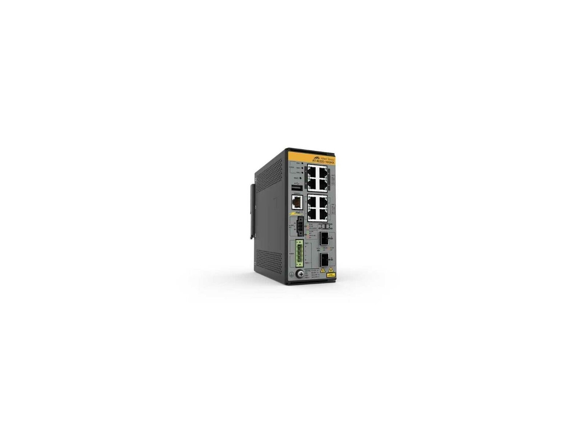 Switch ALLIED TELESIS AT-IE220-10GHX-80 (Gris - USB 2.0 - RJ45 - PoE x 1 - SFP)