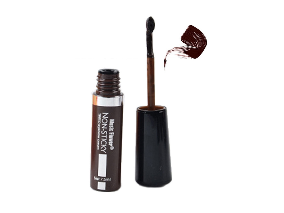 Tinte Para Cejas En Crema Resistente Al Agua N.° 2 Café Oscuro: Larga Duración, Fácil De Aplicar Y Portátil.
