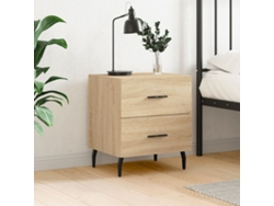 Mesita de Noche 40X35X47,5 Cm Derivados Madera Roble Sonoma