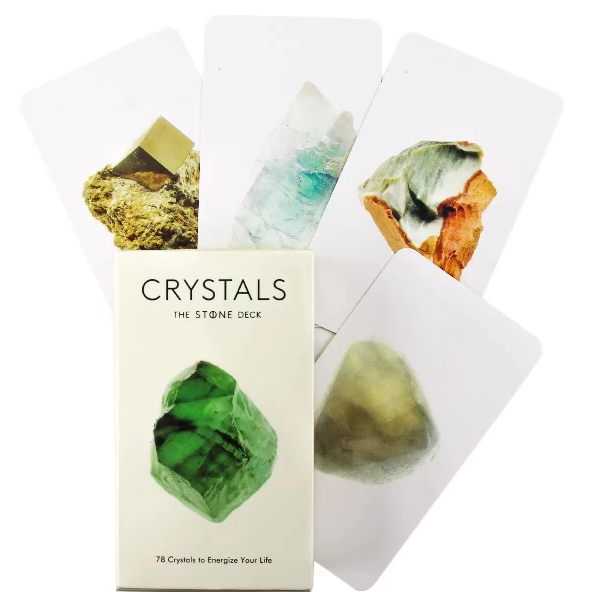 Cartas Del Oráculo De Piedra De Cristal, Un Juego De Cartas Informal Para La Adivinación Y La Lectura De La Fortuna.