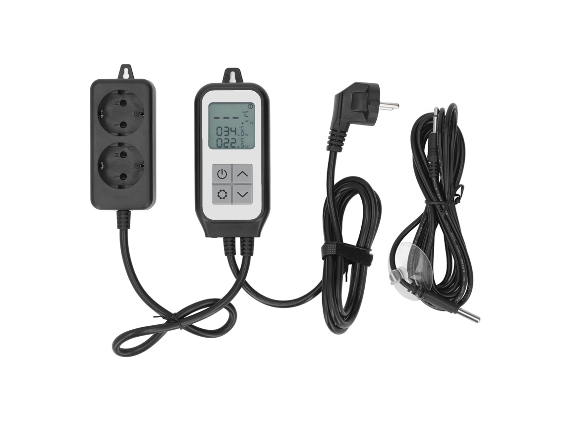 Controlador De Humedad Precableado Wifi De Dos Pasos Tuya Con Termostato Automático
