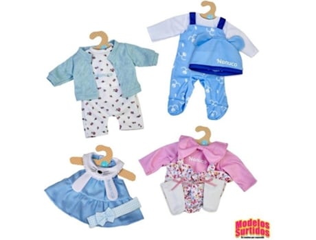 Ropa de Muñecos NENUCO Ropita En Percha 35Cm (Idade Mínima Recomendada: 12 meses)