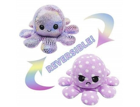 Muñeca Plegable de Doble Cara Para Niños, Peluche Suave, Transforma Un Relleno Interesante X